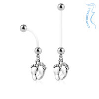 Bio Flex Steel Baby Feet Navel
