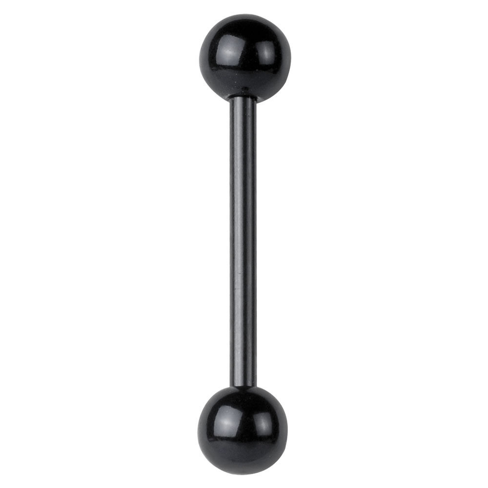 Barbell Tongue Ring Bioplast Flex Shaft