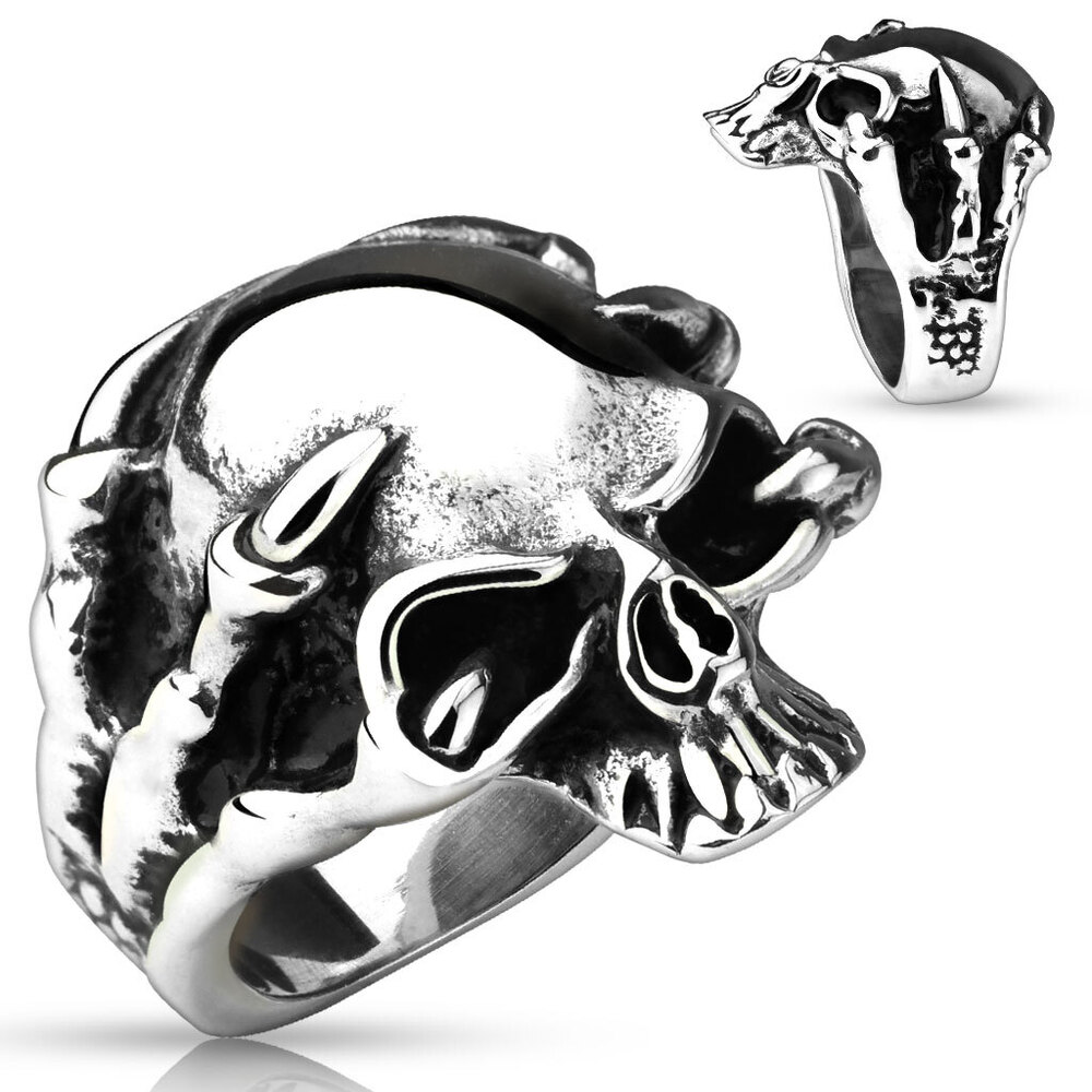 Men's Personality Dragon Claw Ring Gothic Aggressive Opening Ring  Adjustable Motor Cycle Party Jewelry Accessory Gift - AliExpress