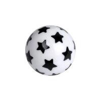 Acrylic Stars Ball - Black on White image