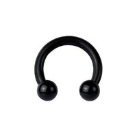 Bioplast® Black Circular Barbell image