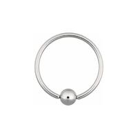 Steel Basicline® Ball Closure Ring : 2.0mm (12ga) x 12mm image