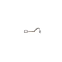 Titanium Highline® Ball Nostril Stud : 1.0mm (18ga) x Ti-Glo