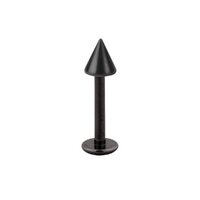 Black Steel Cone Labret image