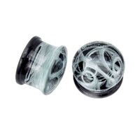 Black Smokey Glass Plug image