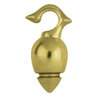 Cast Brass Ear Hanger : 19 grams image