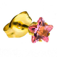 Gold Plate Star : Pink image