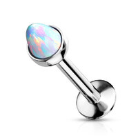 Steel Opal Cone Internally Threaded Labret image