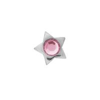 Titanium Highline® Jewelled Star for Internally Threaded Jewellery image
