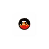 Titanium Highline® Flames Ikon Disc for Dermal Anchors image
