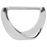 Steel Twisted Shield Nipple Clicker image