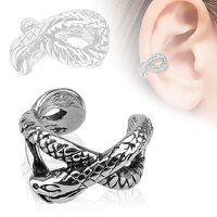 Non-Piercing Ear Cuff Snake Design  image