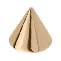 14ct Gold Micro Cone image
