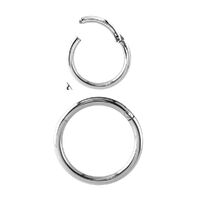Subiceto 20G 36pcs Nose Rings Hoop Color Mixed Stainless Steel Nose Piercing Jewelry Set for Women Men L Shaped Nose Studs Screw Piercing Jewelry 