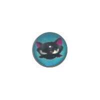 Screw On Picture Ball Kitty On Blue image