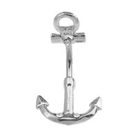 Surgical Steel Anchor Fashion Navel : 1.6mm (14ga) x 10mm image