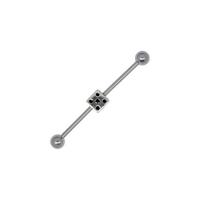 Steel Basicline® Dice Industrial Barbell image