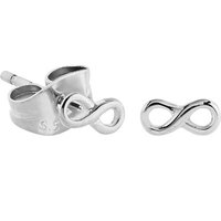 Surgical Steel Infinity Ear Studs : Pair image
