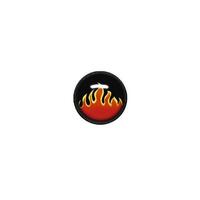 Titanium Blackline® Ikon Discs - Flames image