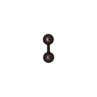 Titanium Blackline® Rattlebells™ : 1.6mm (14ga) x 14mm x 6mm Balls