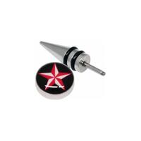 Steel Basicline® Mirage Ikon Spike - Nautical Star : 1.2mm (16ga) x Red/White image