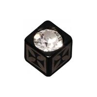 Steel Blackline® Jewelled Lazer Cube Cross image