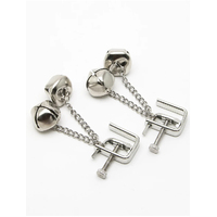 Press Style Nipple Clamps With Jingle Bells image