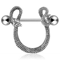 Nipple Barbell Snake image