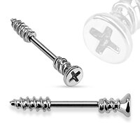 Nipple Barbell Screw Shaped image