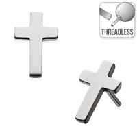 Threadless Titanium Cross Attachment : 3.3mm x 5.2mm image