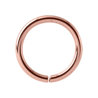 PVD Rose Gold Continuous Ring image