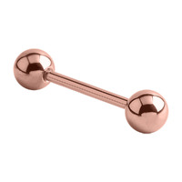 PVD Rose Gold Barbell image
