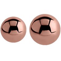 PVD Rose Gold Threaded Ball image