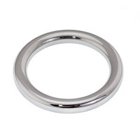 Surgical Steel Rounded Cock Ring image