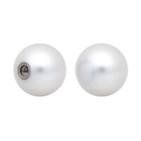 Titanium Highline® Synthetic Threaded Pearl Balls : 1.2mm (16ga) x 4mm