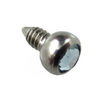 Titanium Jewelled Ball for Internally Threaded Jewellery image