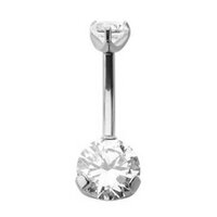 Zenith Internally Threaded Titanium Prong Set Navel image