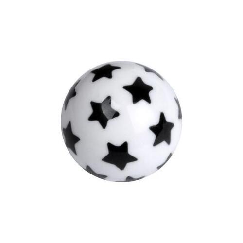  Acrylic Stars Ball - Black on White
