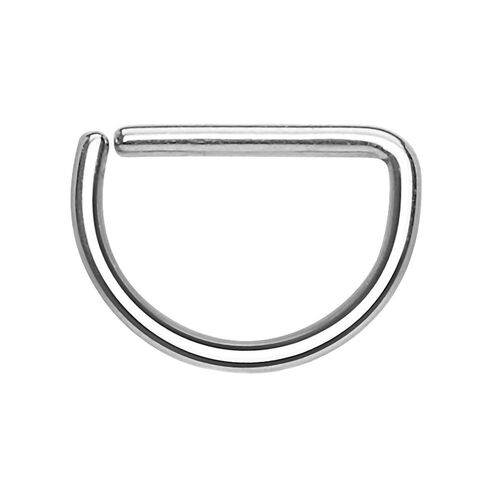  Surgical Steel Annealed D-Ring