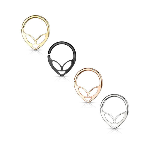  Steel Annealed Alien Seamless Ring