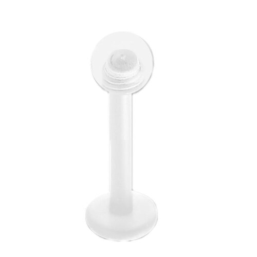  Bioplast® Labret with Clear Ball