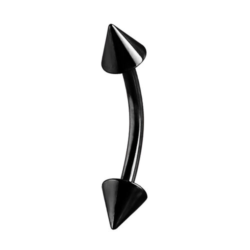  Black Steel Coned Banana