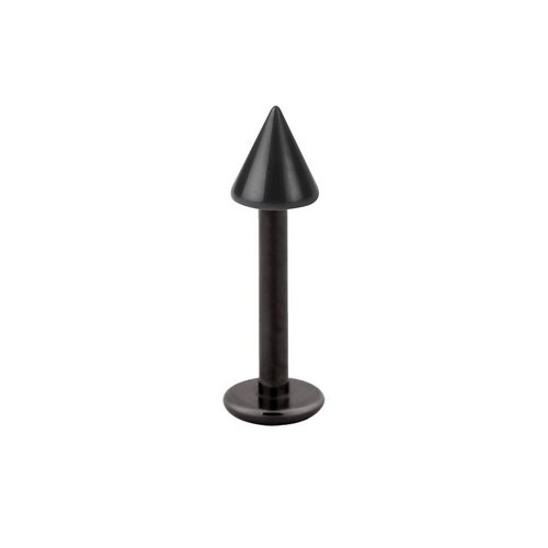  Black Steel Cone Labret