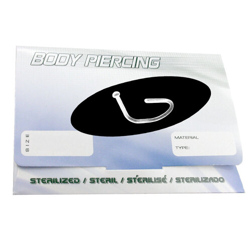 Pre-Sterilized Bioplast™ Nose Stud Retainer