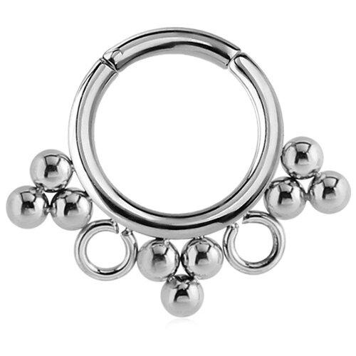  Steel Beaded Hinged Segment Ring