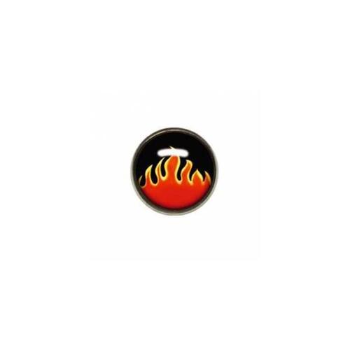  Titanium Highline® Flames Ikon Disc for Dermal Anchors