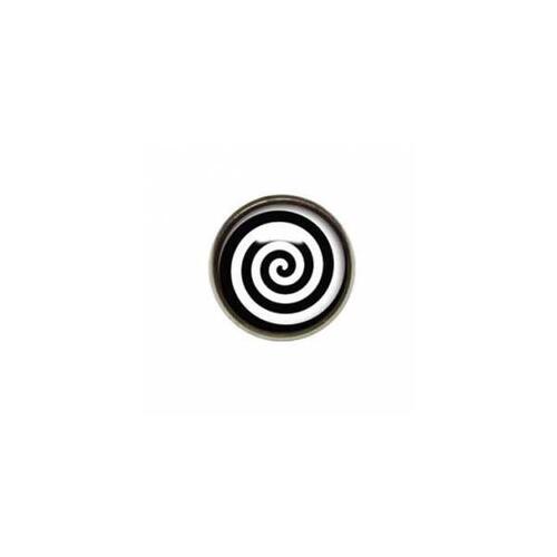  Titanium Highline® Black/White Spiral Ikon Disc for Dermal Anchors