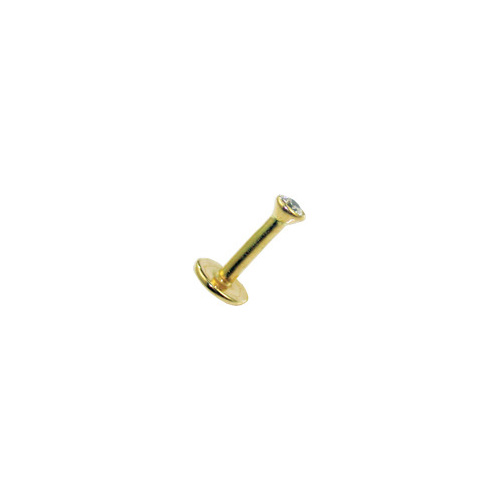  18ct Gold Internally Threaded Diamond Cone Set Beauty Spot