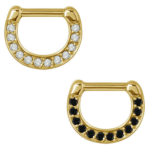  Bright Gold Septum Clicker