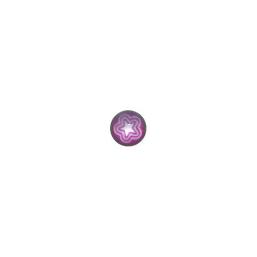  Screw On Picture Ball Star Flower